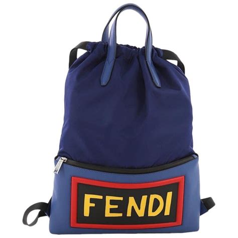 fendi backpack monster online|fendi drawstring backpack.